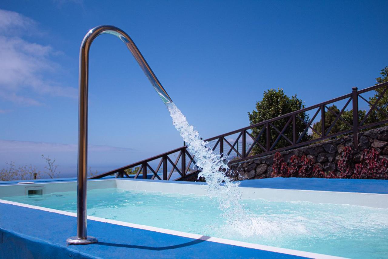 Casa Alba, Casa Rural Con Piscina-Spa Climatizada Hasta 34º Gratuito Y Vistas Al Mar Puntallana Luaran gambar