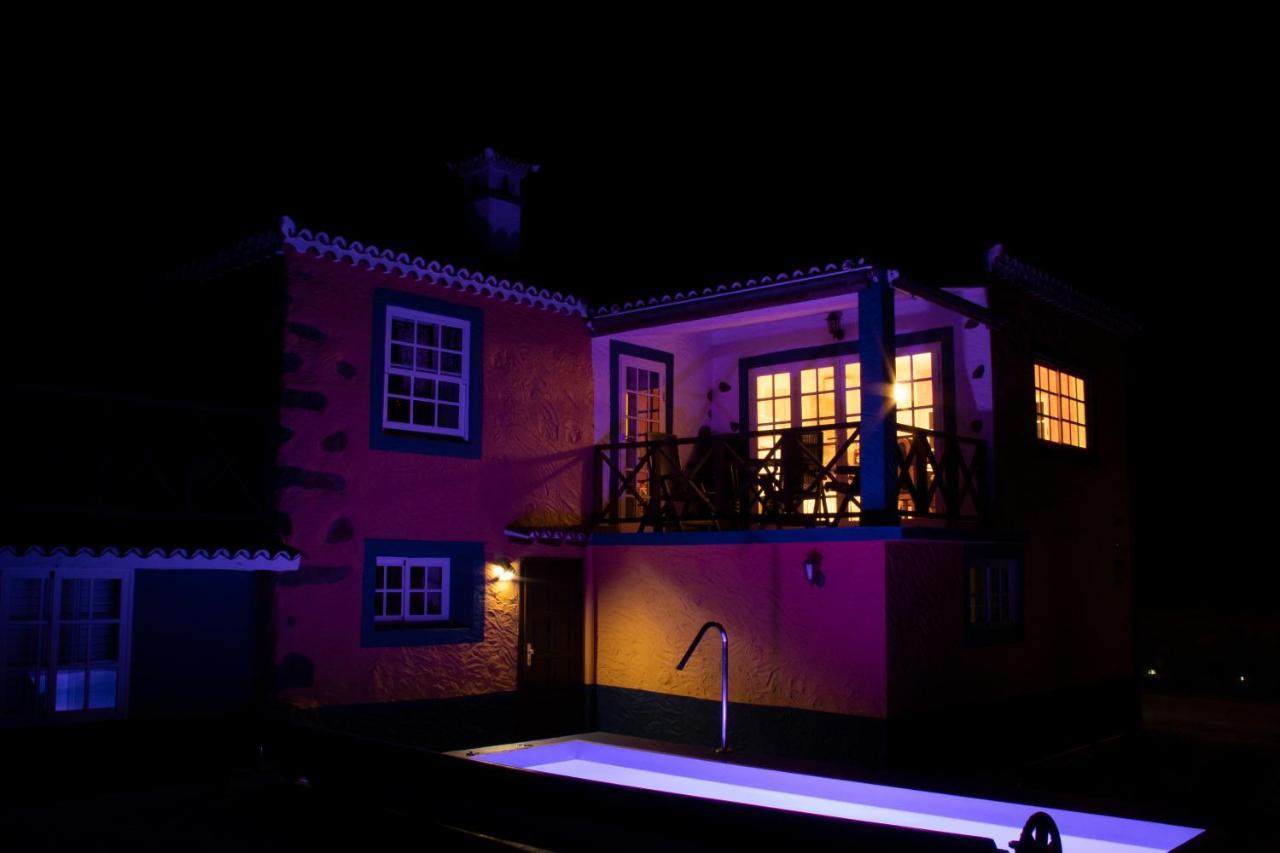 Casa Alba, Casa Rural Con Piscina-Spa Climatizada Hasta 34º Gratuito Y Vistas Al Mar Puntallana Luaran gambar