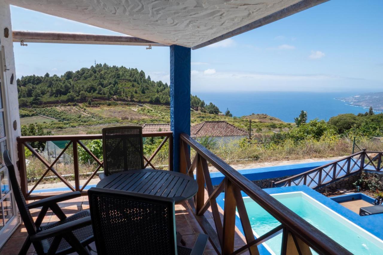 Casa Alba, Casa Rural Con Piscina-Spa Climatizada Hasta 34º Gratuito Y Vistas Al Mar Puntallana Luaran gambar