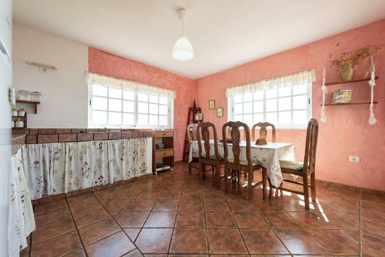 Casa Alba, Casa Rural Con Piscina-Spa Climatizada Hasta 34º Gratuito Y Vistas Al Mar Puntallana Luaran gambar