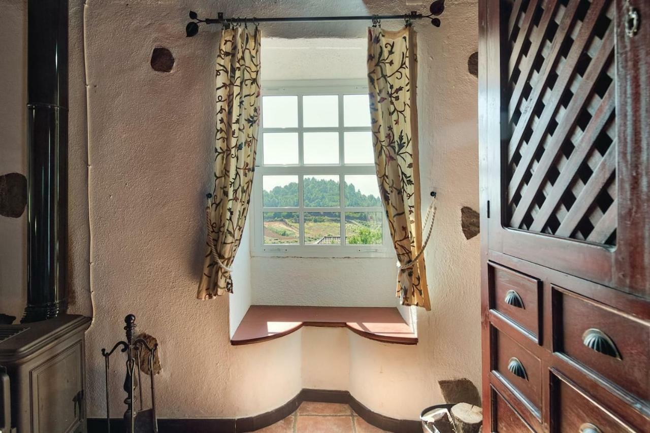 Casa Alba, Casa Rural Con Piscina-Spa Climatizada Hasta 34º Gratuito Y Vistas Al Mar Puntallana Luaran gambar